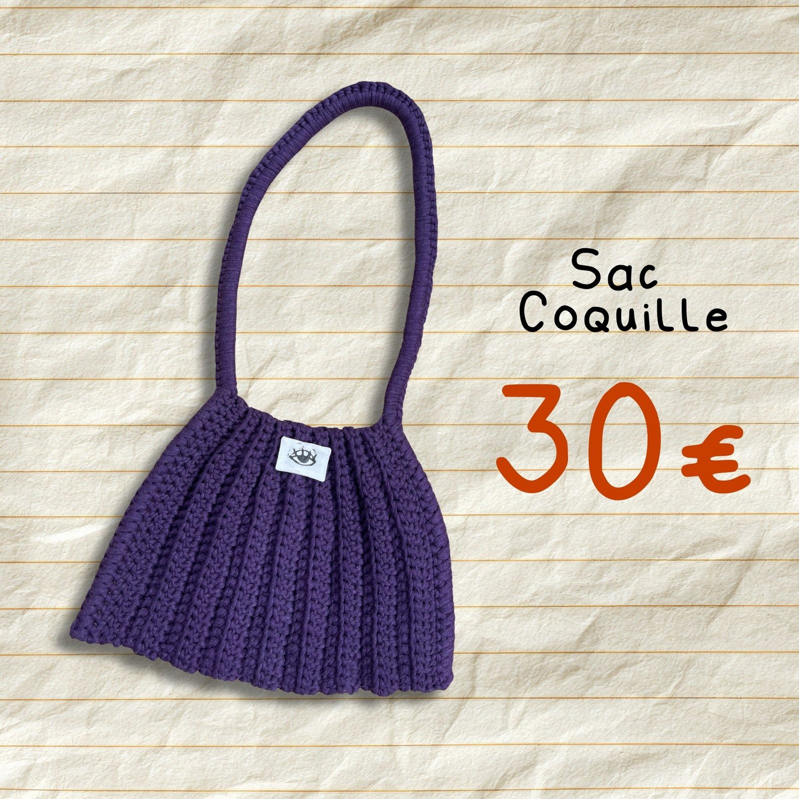Sac coquille Yarnrose